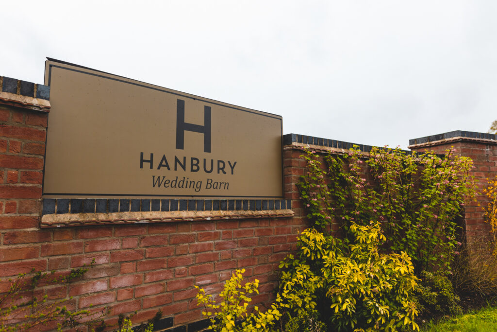 Entrance to Hanbury Barns